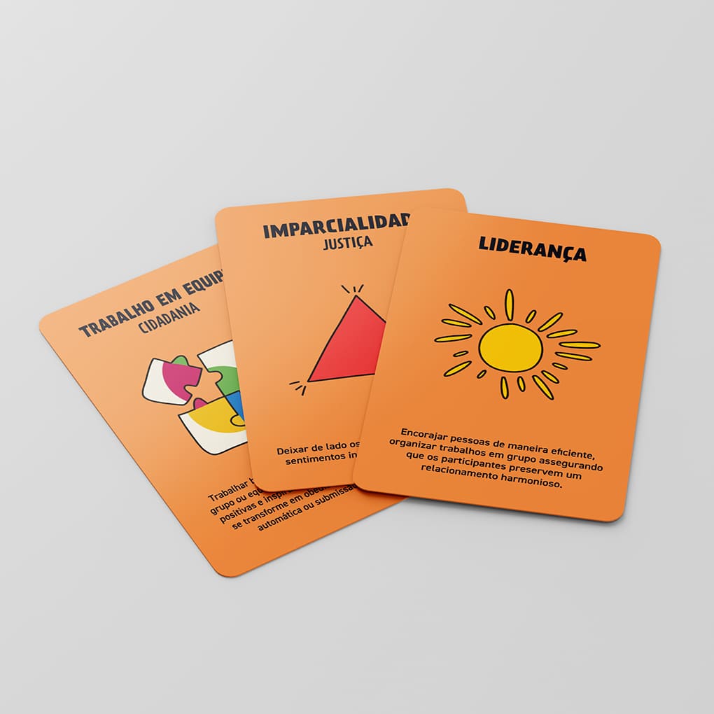 Cartas Temperança, Transcendência e Liderança